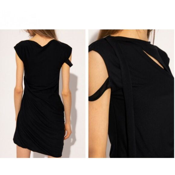 Helmut Lang Scala Asymmetrical Dress - Picture 5 of 14
